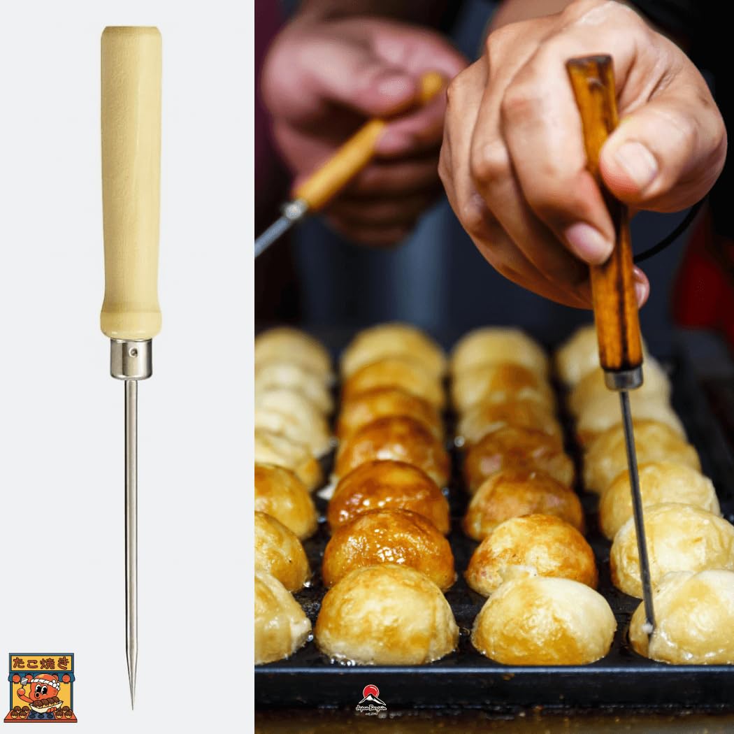 Amazon.co.jp: エコー金属 たこ焼き返し 0332-116 : Home & Kitchen